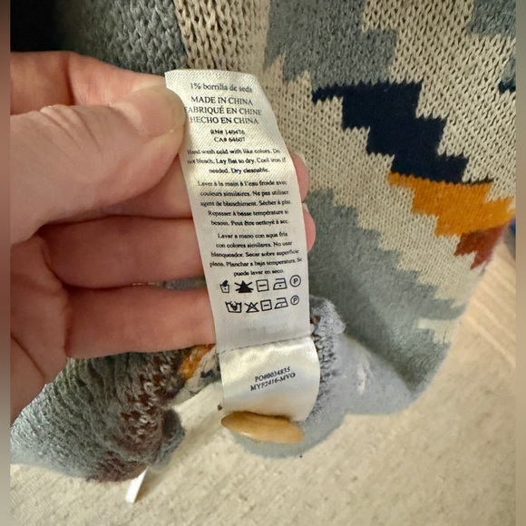 Faherty Men’s Size Large Artist Series Steven Paul Judd Cardigan - Picture 6 of 8